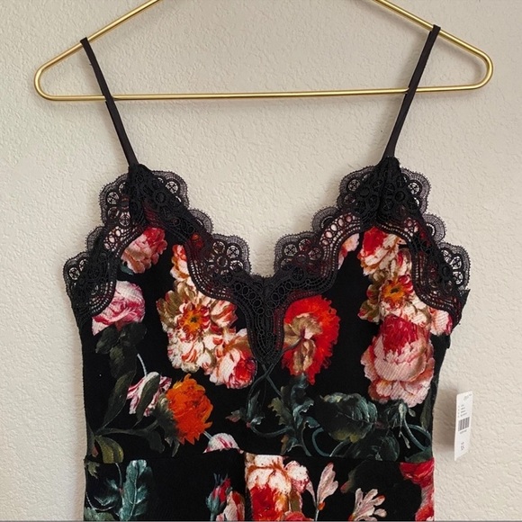 ANTHROPOLOGIE x Foxiedox Autumnal Slip Dress NWT Sz. XS - Picture 6 of 7
